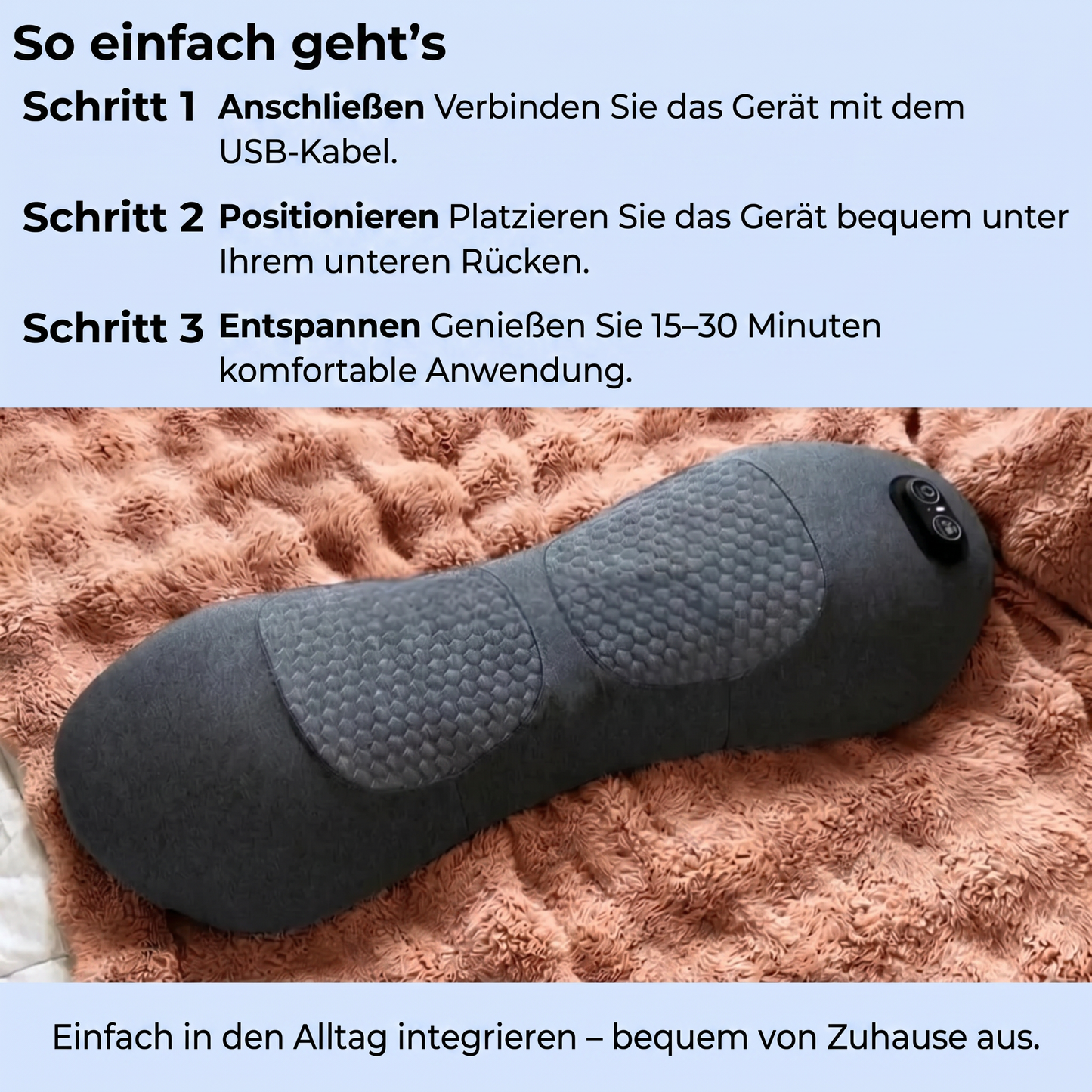 3-Zonen-Zymora® Tiefenmassagegerät
