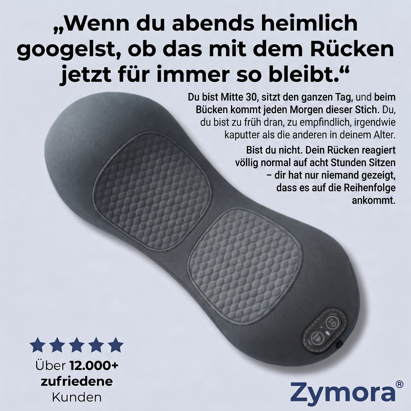 3-Zonen-Zymora® Tiefenmassagegerät