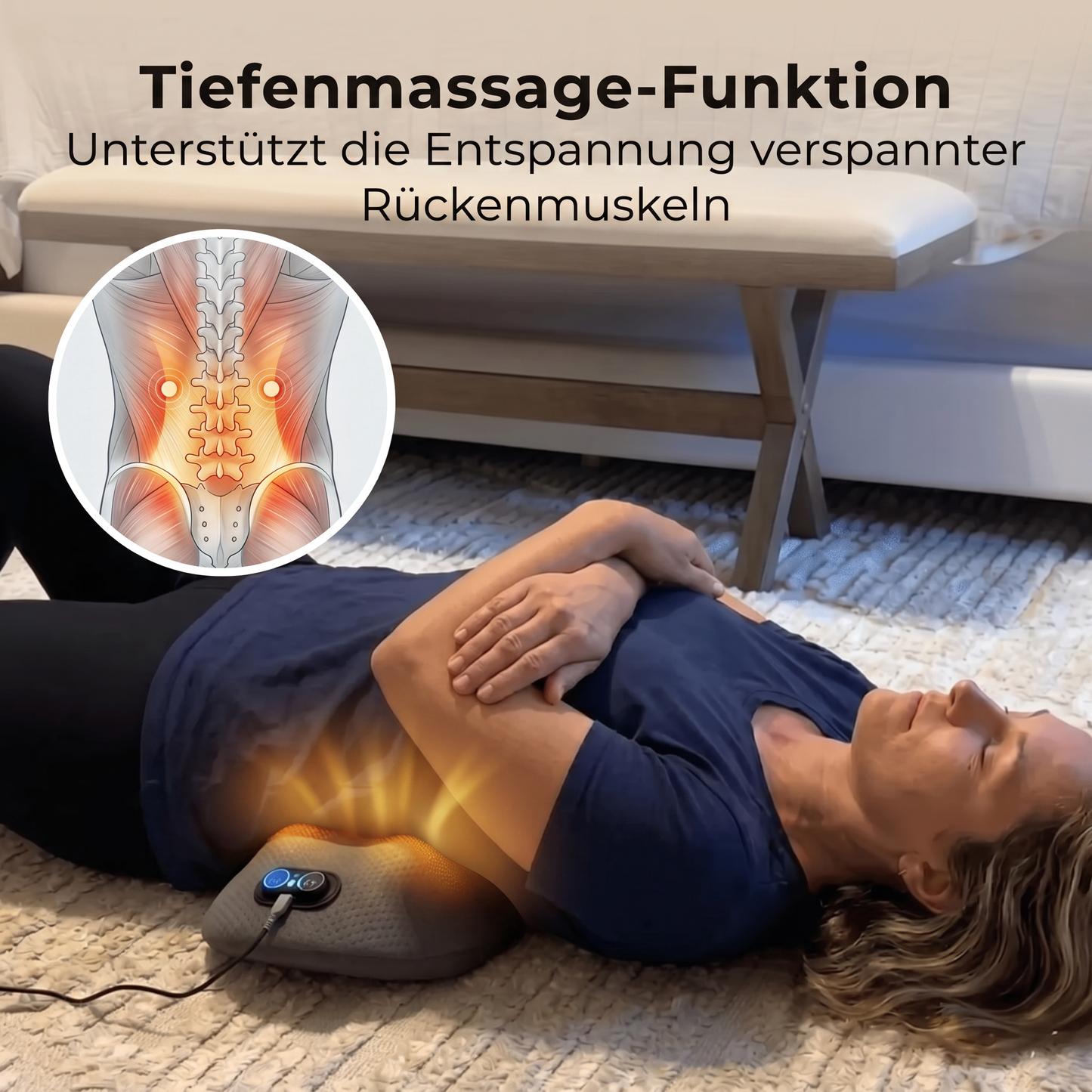3-Zonen-Zymora® Tiefenmassagegerät