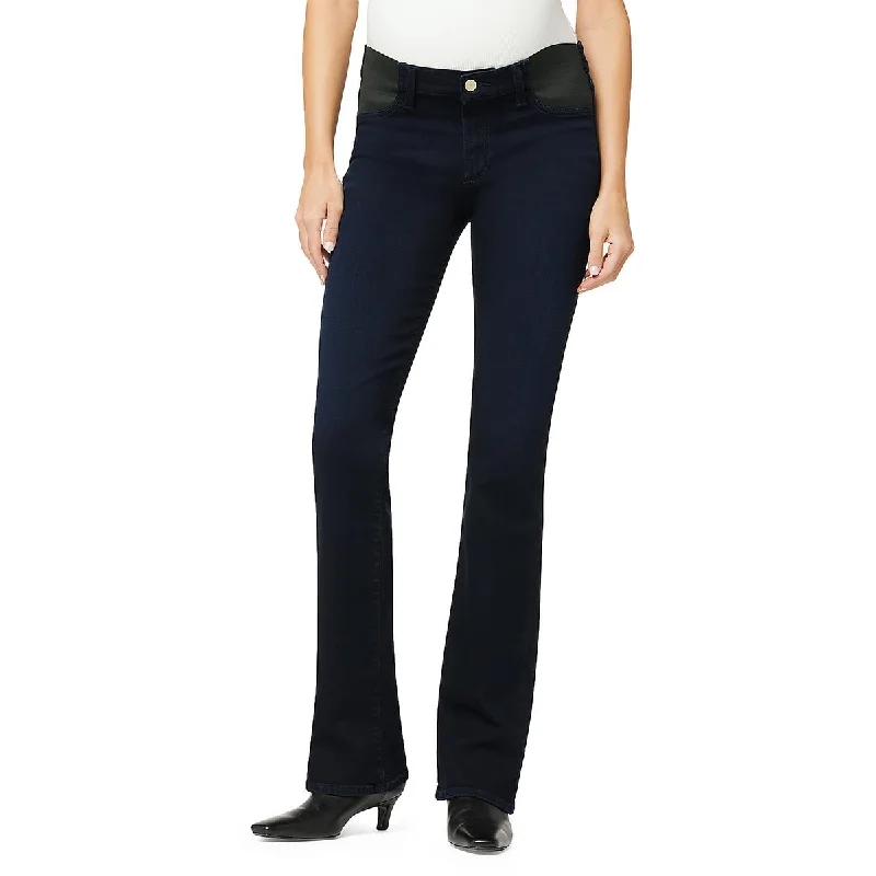 Joe's Womens The Icon Mid-Rise Maternity Bootcut Jeans