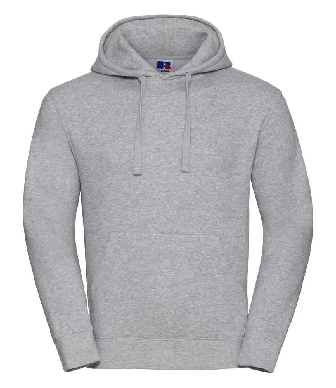 Russell Authentic Hooded Sweatshirt | Light Oxford