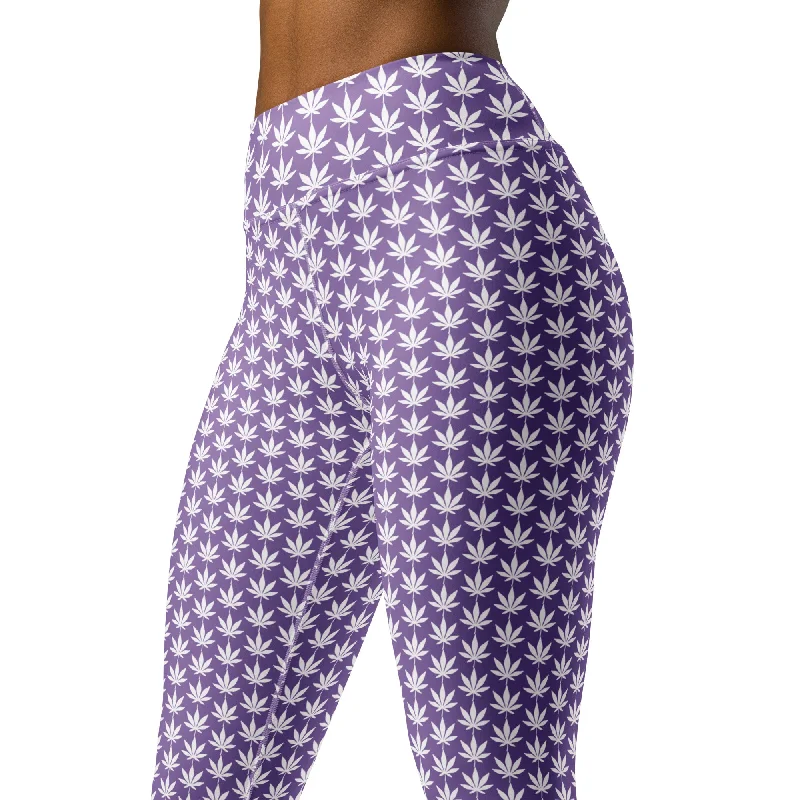 Purple Yoga Leggings