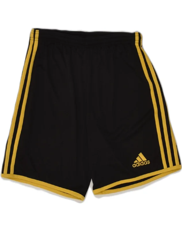 ADIDAS Womens Sport Shorts UK 4 XS Black Polyester