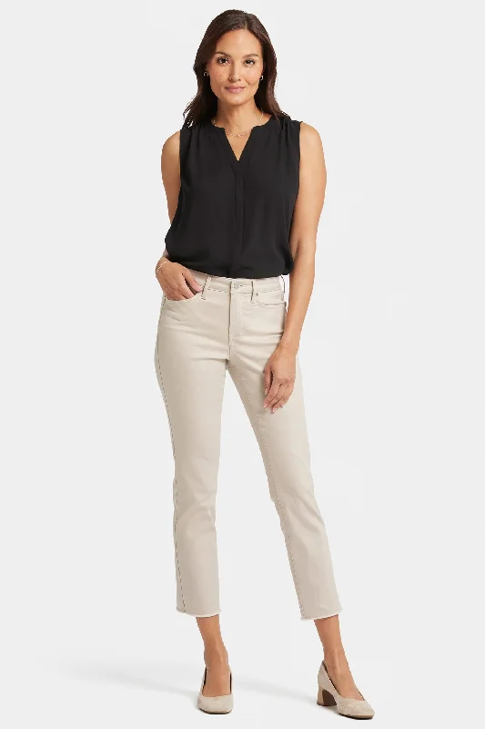 Sheri Slim Ankle Jeans In Petite - Feather