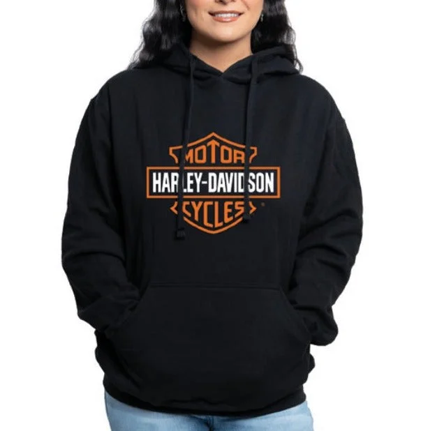 Harley-Davidson Womens Classic Hoodie - Black