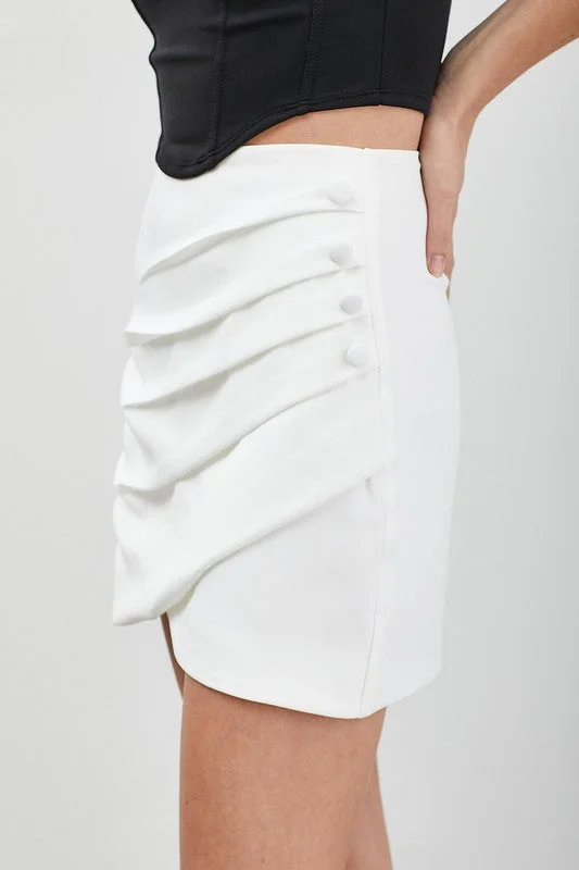 Pleated Wrap Skirt *Online Only*