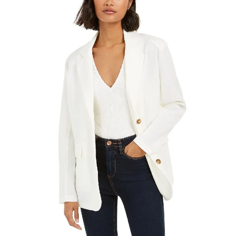 Kit & Sky Women's Oversized Blazer White Size Extra Large - X-Large