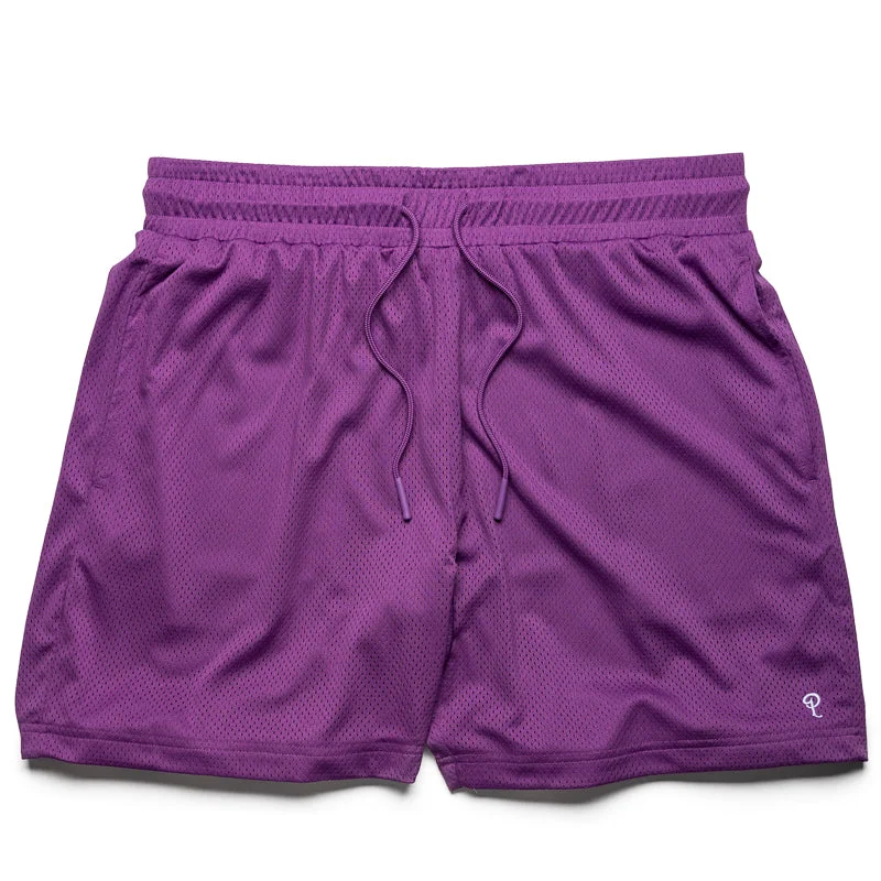 Politics Mesh Shorts - Purple