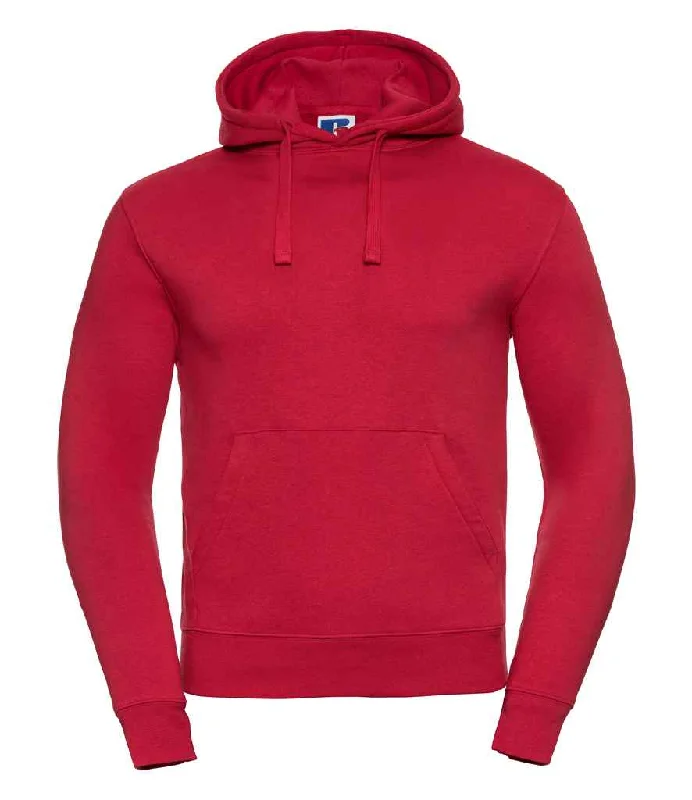 Russell Authentic Hooded Sweatshirt | Classic Red