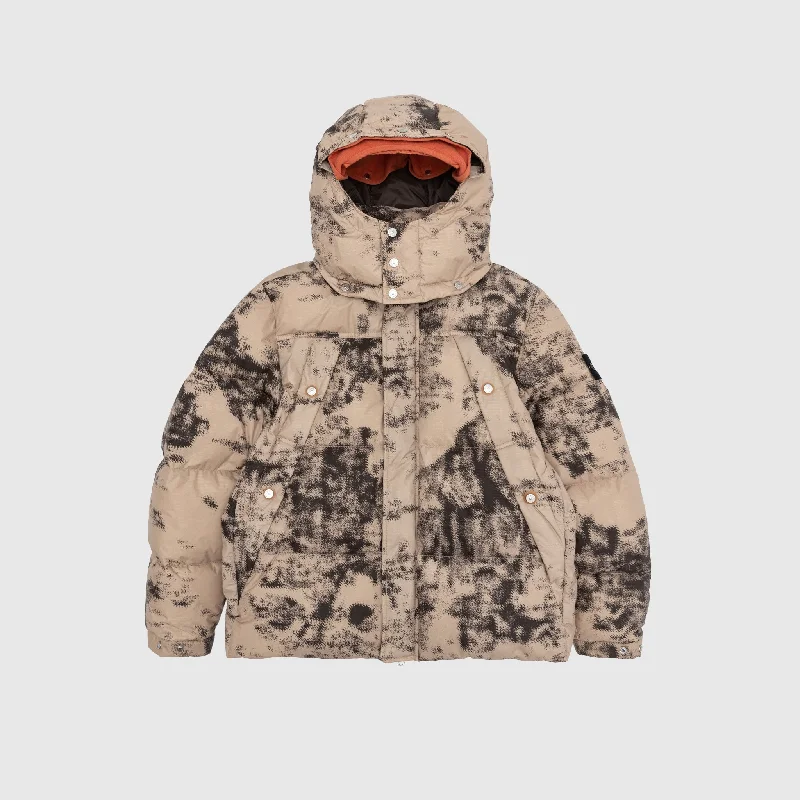 CAMOUFLAGE NYLON REP ICE JACKET