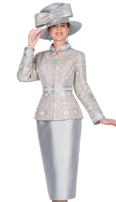 Champagne Italy Church Suit 5811