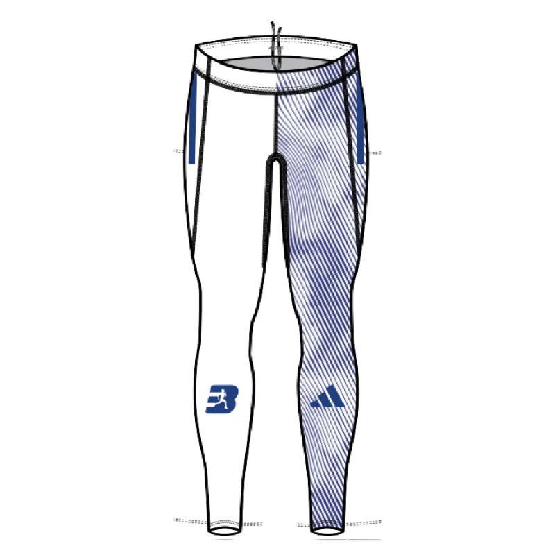 Womens Best Athletics Long Running Tights (Swirl Print)