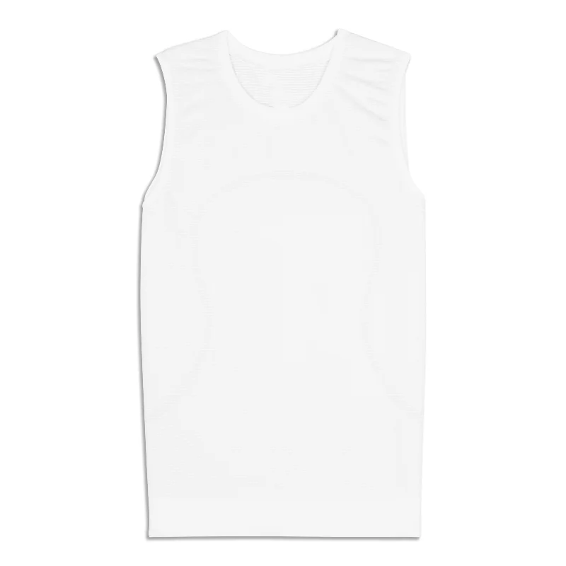 Swiftly Breathe Relaxed-Fit Muscle Tank Top - Resale