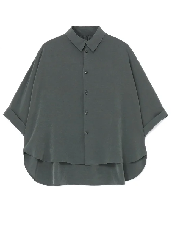 SHORT SLEEVE CAPE-SHIRT